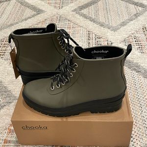 Chooka Redmond Hiker Rain Boot (olive)